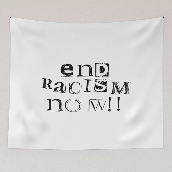 Item preview, END RACISM NOW !!- End Racism Tee designed and sold by Nouni-abdo.