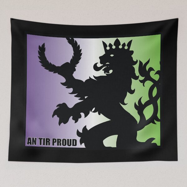 Item preview, An Tir Proud - Genderqueer designed and sold by Yotebeth.