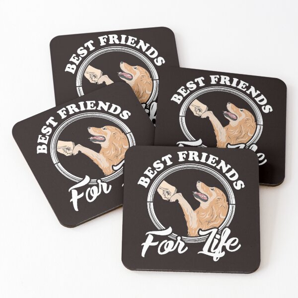 Item preview, Golden Retriever Lover Design "Best Friends For Life" designed and sold by adsman68.