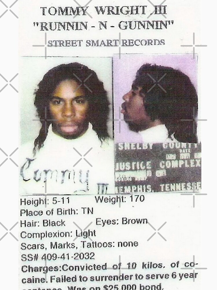 tommy wright t shirt