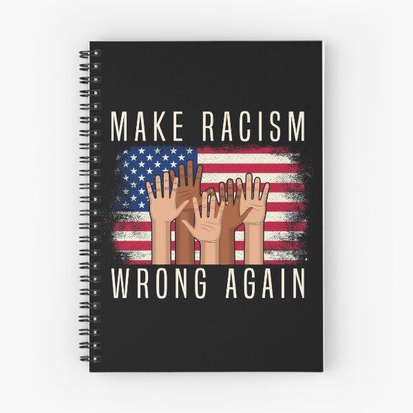 Item preview, Make Racism Wrong Again designed and sold by Sinjy.