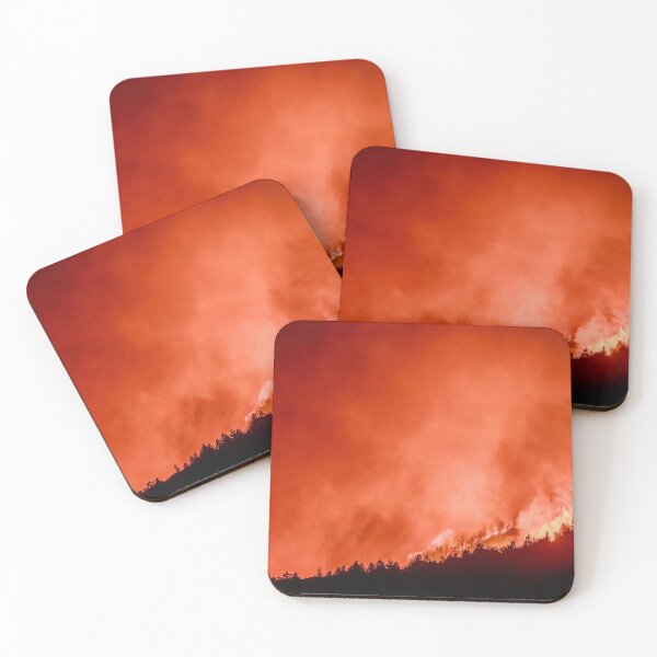 Item preview, Burning Fire in the Forest | Nature and Landscape Photography designed and sold by martacors.