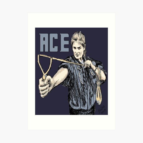 "Ace, 2014" Art Print
