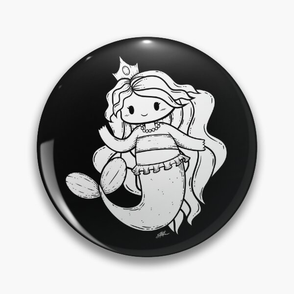 Item preview, Cute Mermaid Illustration designed and sold by ZaryaKiqo.
