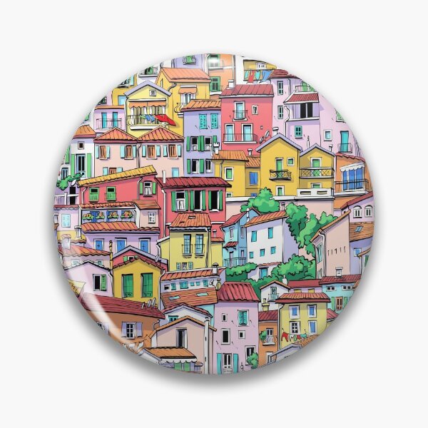 Item preview, Colorful Houses  designed and sold by Vector Scout Lab.