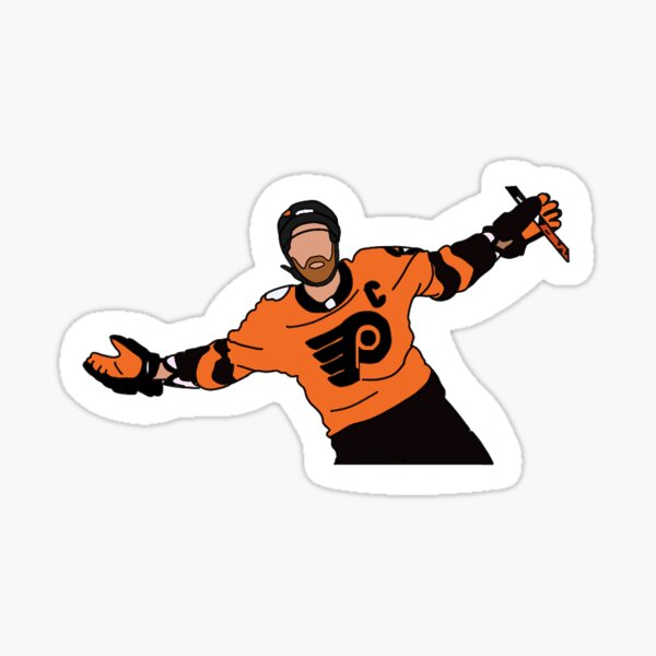 Item preview, claude giroux sticker designed and sold by willowjade.