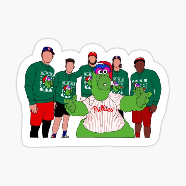 Philadelphia Phillies Phillie Phanatic Mascot - 11x17 Ultra Decal Set at  Sticker Shoppe