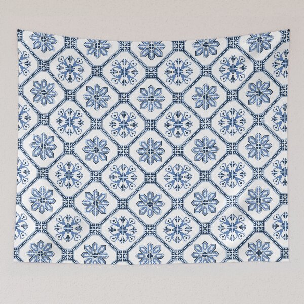 Item preview, Portuguese Lisbon Azulejos Tile Pattern designed and sold by David Speed Design.