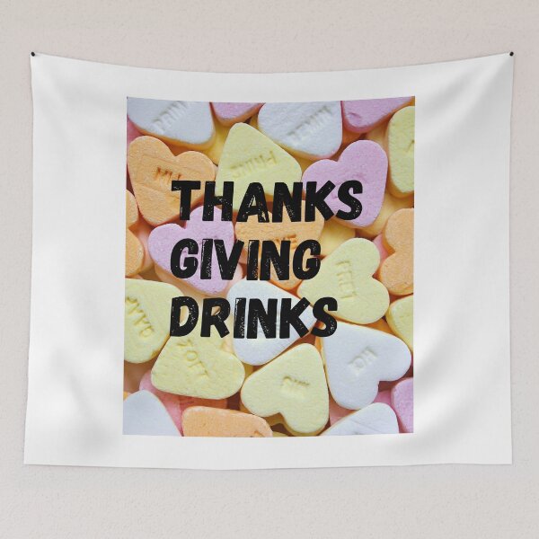Item preview, 'Party t shirt "“Thanks giving drinks” ,   redbubble .com   designed and sold by Bhaskaran Parakkottil.