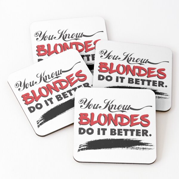Item preview, BLONDES DO IT BETTER designed and sold by Maya Kayali Alem.