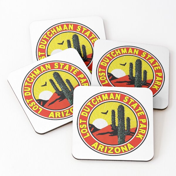 Item preview, Lost Dutchman State Park Arizona Cactus Eagle Sun Saguaro designed and sold by DESTINATIONS DECAL.