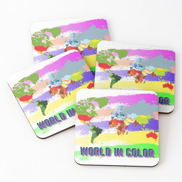 Item preview, World in color  designed and sold by Artistry Team.