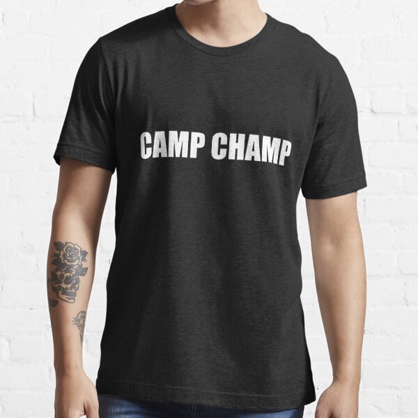 Camp Champ T-Shirt Funny Camping Shirt  Essential T-Shirt for