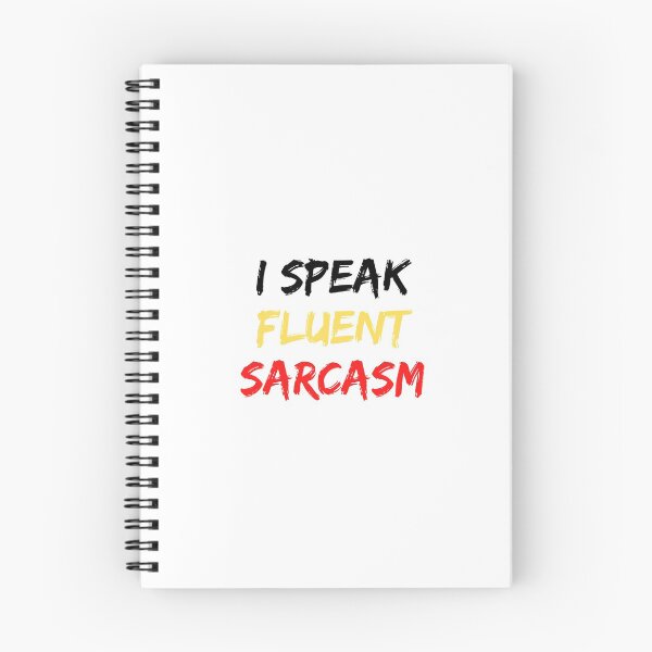 Item preview, I speak fluent sarcasm designed and sold by Vexento Art.