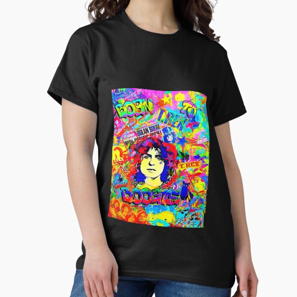 T.REX ROCK BAND Marc Bolan Music Trex Best Seller Maglietta