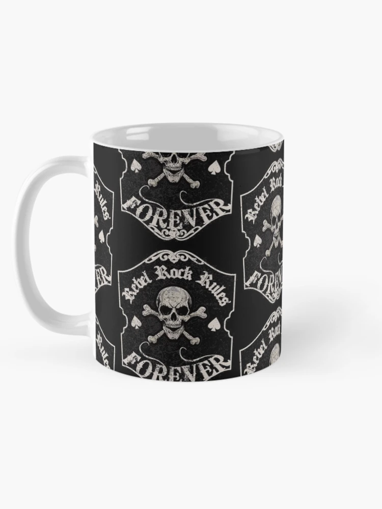 Imagen 5 de 6, Taza de café con la obra REBELDE ROCKABILLY, diseñada y vendida por RockingDaddy.