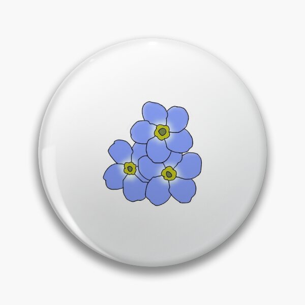 Item preview, 3 Pretty Blue Flower designed and sold by viltemay.