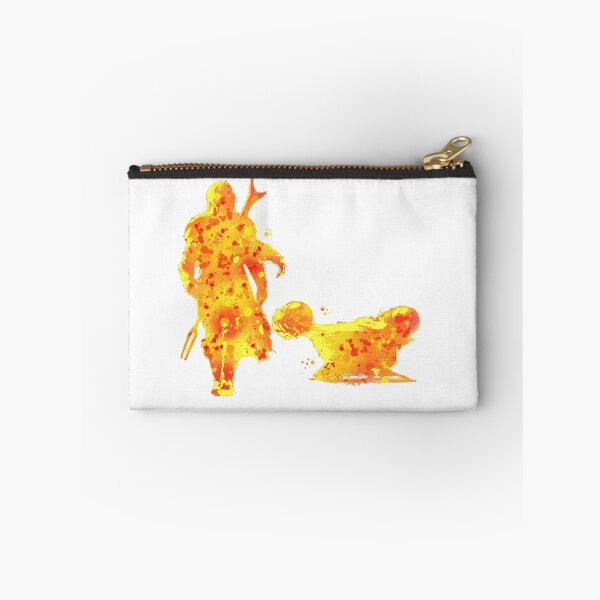 Item preview, MANDO and SHIP Silhouette Bright Yellow Highlights designed and sold by Rocket Fox.
