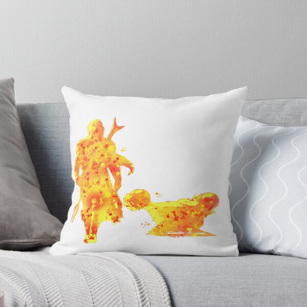 Item preview, MANDO and SHIP Silhouette Bright Yellow Highlights designed and sold by Rocket Fox.