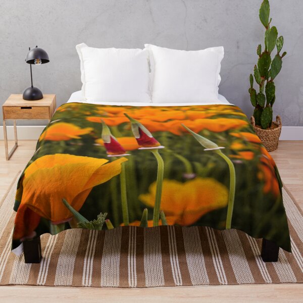 Item preview, Orange poppy field designed and sold by ChloePorter17.