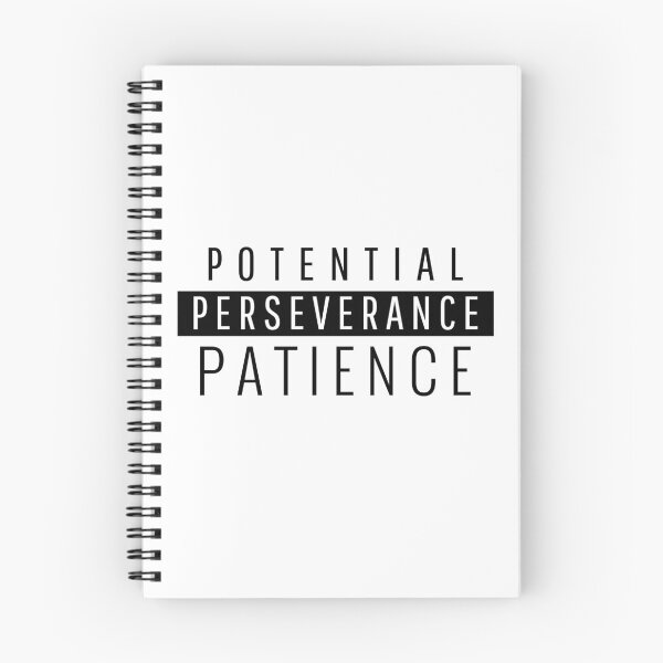 Item preview, POTENTIAL | PERSEVERANCE | PATIENCE designed and sold by BUALS.TAR CREATIVE APPAREL.