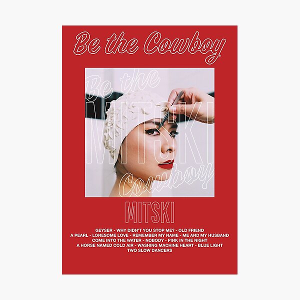 Mitski - Be The Cowboy Photographic Print