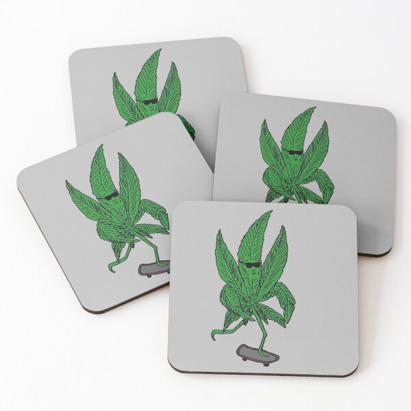 Item preview, weed on skateboard designed and sold by NomiBee.