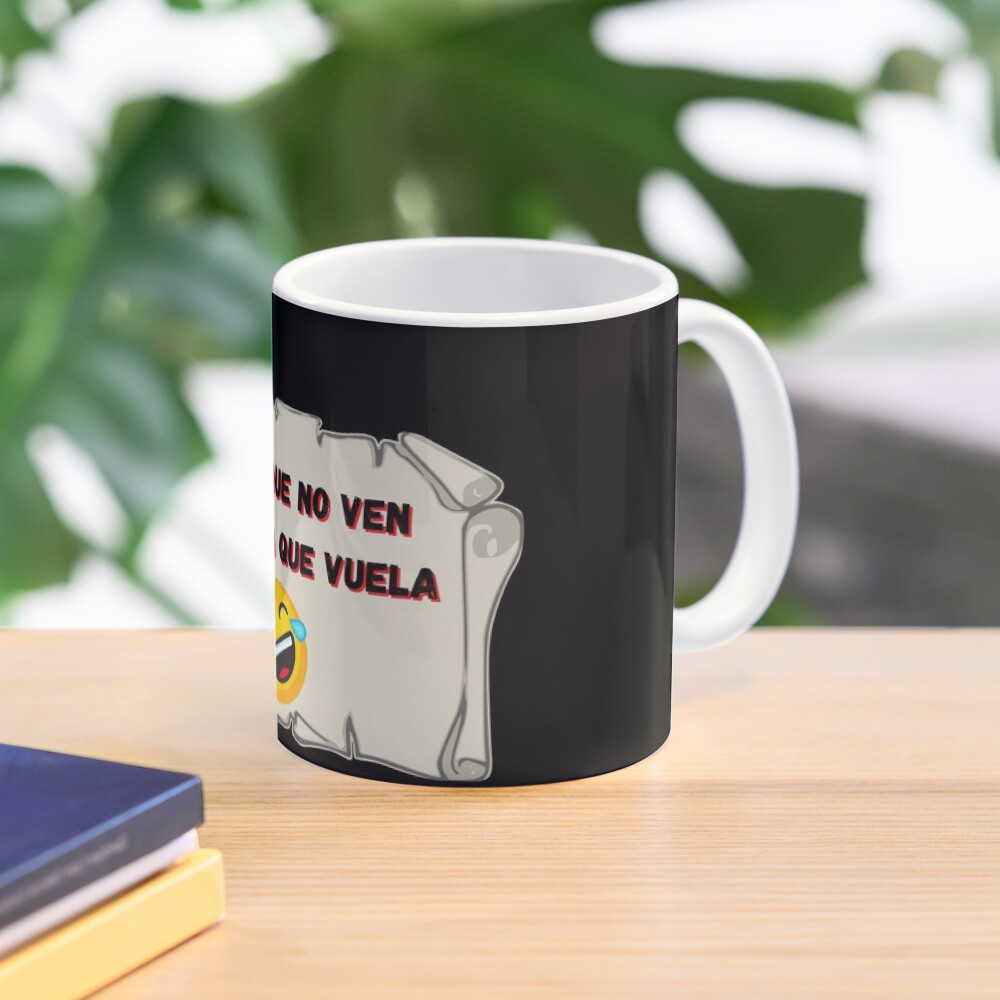 Ojos que no ven Cartera que vuela Taza de café