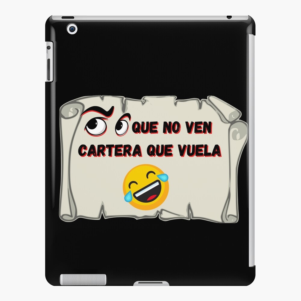 Ojos que no ven Cartera que vuela Funda y vinilo para iPad