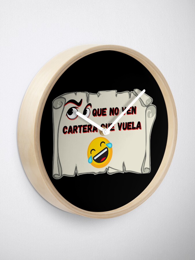 Vista alternativa de Reloj Ojos que no ven Cartera que vuela