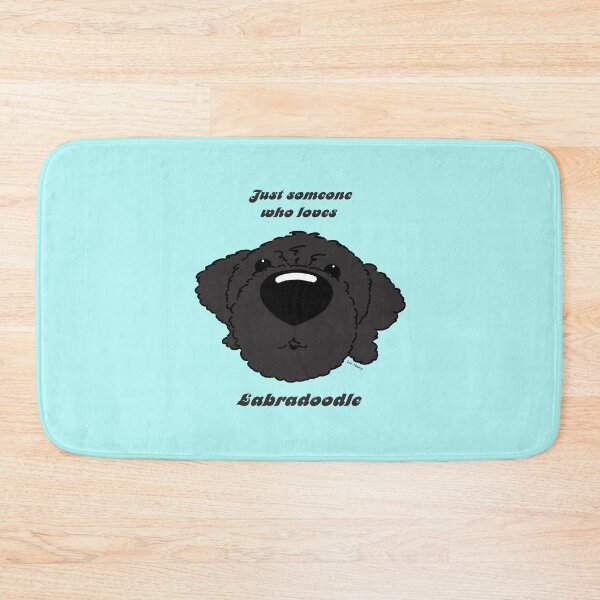 Item preview, Someone who loves Labradoodle (black) designed and sold by LivHana.