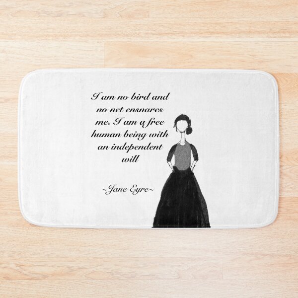 Item preview, “I am no bird” Jane Eyre Quote I designed and sold by DivergeDesigns.
