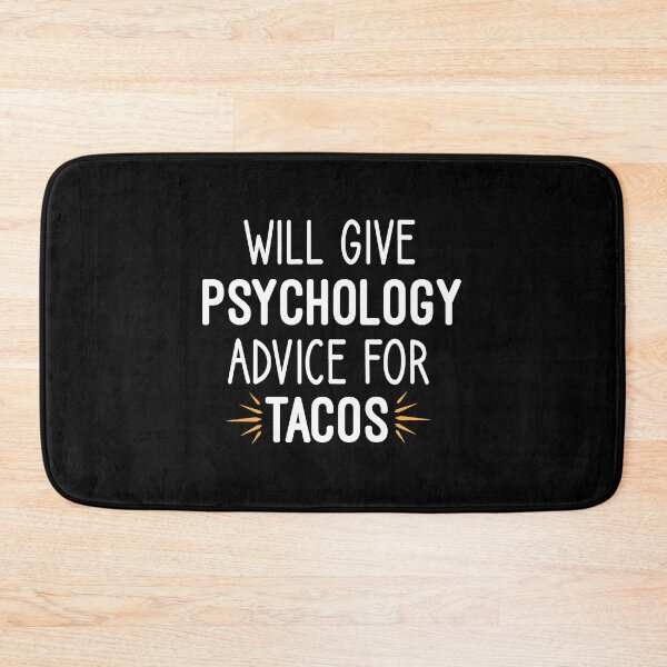 Item preview, will give psychology advice for tacos : Psychology, Psychology Graduation Gift, Funny Psychologist Gift, Psychologist  Women-Man, Counselor Gifts  designed and sold by Chamssou.