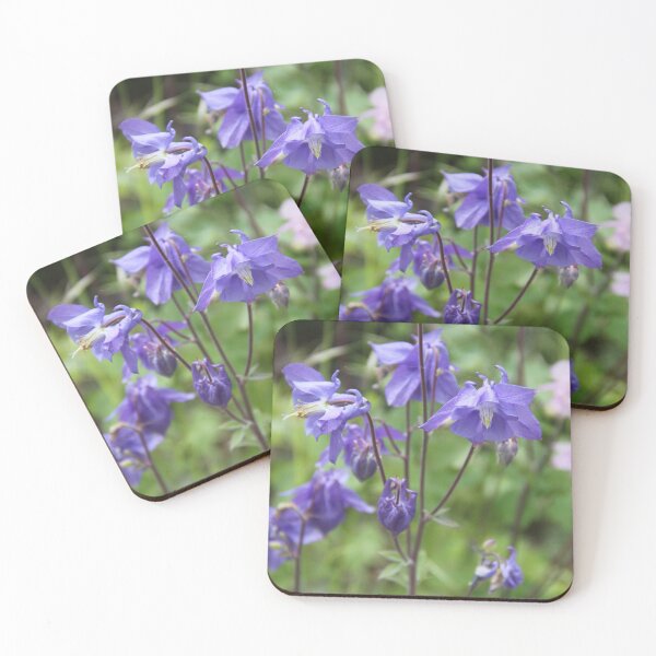 Item preview, Colorful pastel columbine granny's bonnet spring wildflowers	 designed and sold by EstelleRossetti.