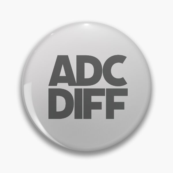 Item preview, ADC DIFF | ADC Difference | Gray Text designed and sold by agsduy.