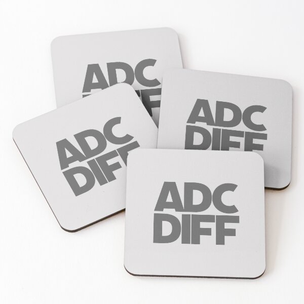 Item preview, ADC DIFF | ADC Difference | Gray Text designed and sold by agsduy.