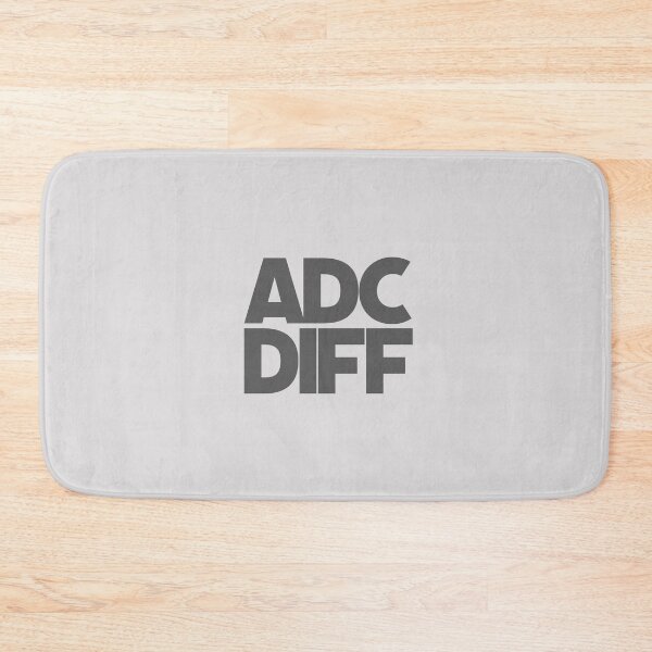 Item preview, ADC DIFF | ADC Difference | Gray Text designed and sold by agsduy.