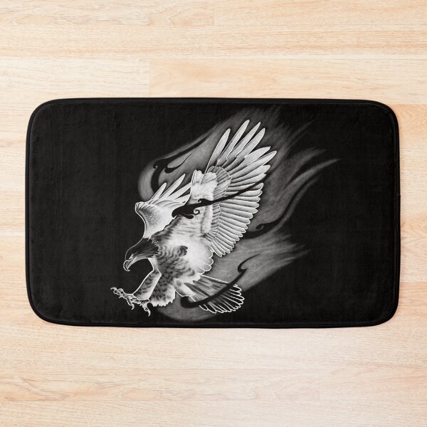 Item preview, Flying Eagle with Striking Talons on Fire designed and sold by Tyler Rosso.