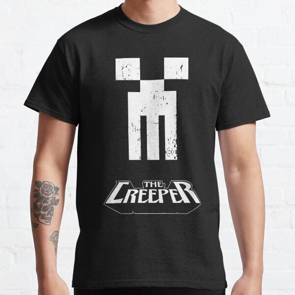 Creeper T Shirts Redbubble - the red creeper t shirt roblox