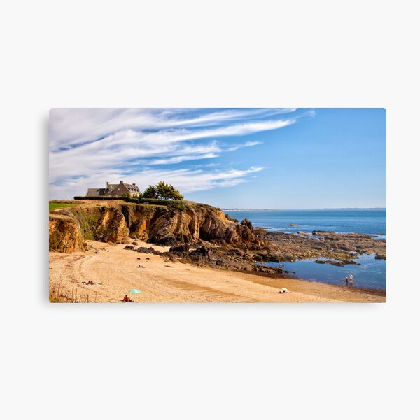Beach View, Brittany 2012 Metal Print