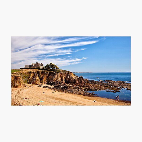 Beach View, Brittany 2012 Photographic Print
