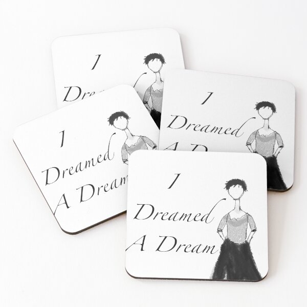 Item preview, “I Dreamed A Dream” Quote-Fantine designed and sold by DivergeDesigns.