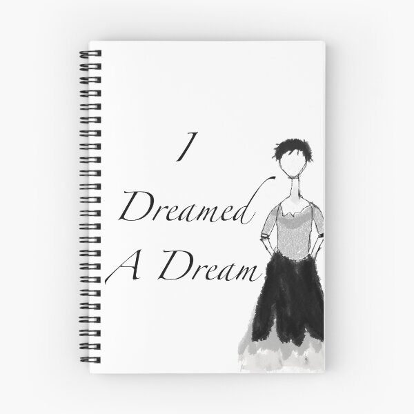 Item preview, “I Dreamed A Dream” Quote-Fantine designed and sold by DivergeDesigns.