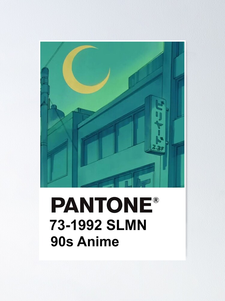 PANTONE 90s Anime (2) | Poster