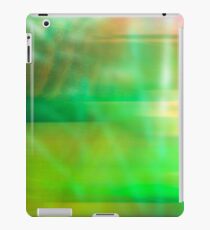 Abstract Art in Green iPad Case/Skin