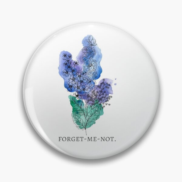 Item preview, Cottagecore- Forget Me Nots designed and sold by erinaceous.