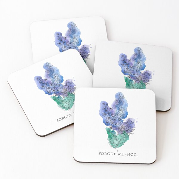 Item preview, Cottagecore- Forget Me Nots designed and sold by erinaceous.