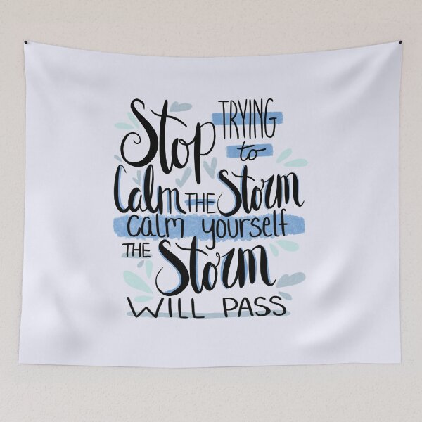 Item preview, Calm the Storm designed and sold by TeaLeef.