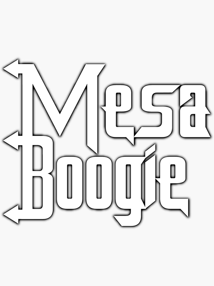 "Cool Mesa boogie" Sticker for Sale by felinson Redbubble