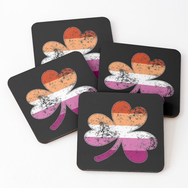 Item preview, Lesbian Shamrock Pride Flag designed and sold by Patrick Hiller.